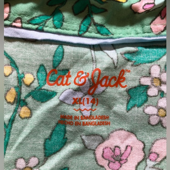 Cat & Jack kids floral shirt - Picture 4 of 4